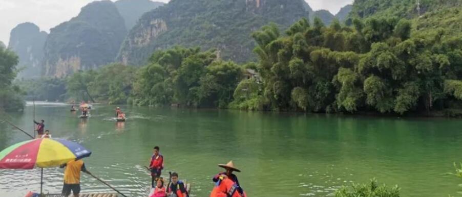 源碼夜鷹燈，扎根桂林陽朔度過的第3個國慶節